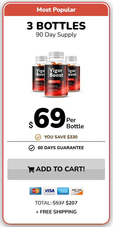 vigor boost 3 bottles price